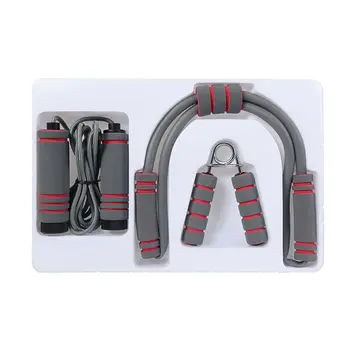 Fitness Equipment Set Jump Rope Hand Grip Strengthener Resistance Training Band for Slimming Muscle Exerciset Bodybuilding Expan
Fitness Equipment Set Jump Rope Hand Grip Strengthener Resistance Training Band for Slimming Muscle Exerciset Bodybuilding Expan