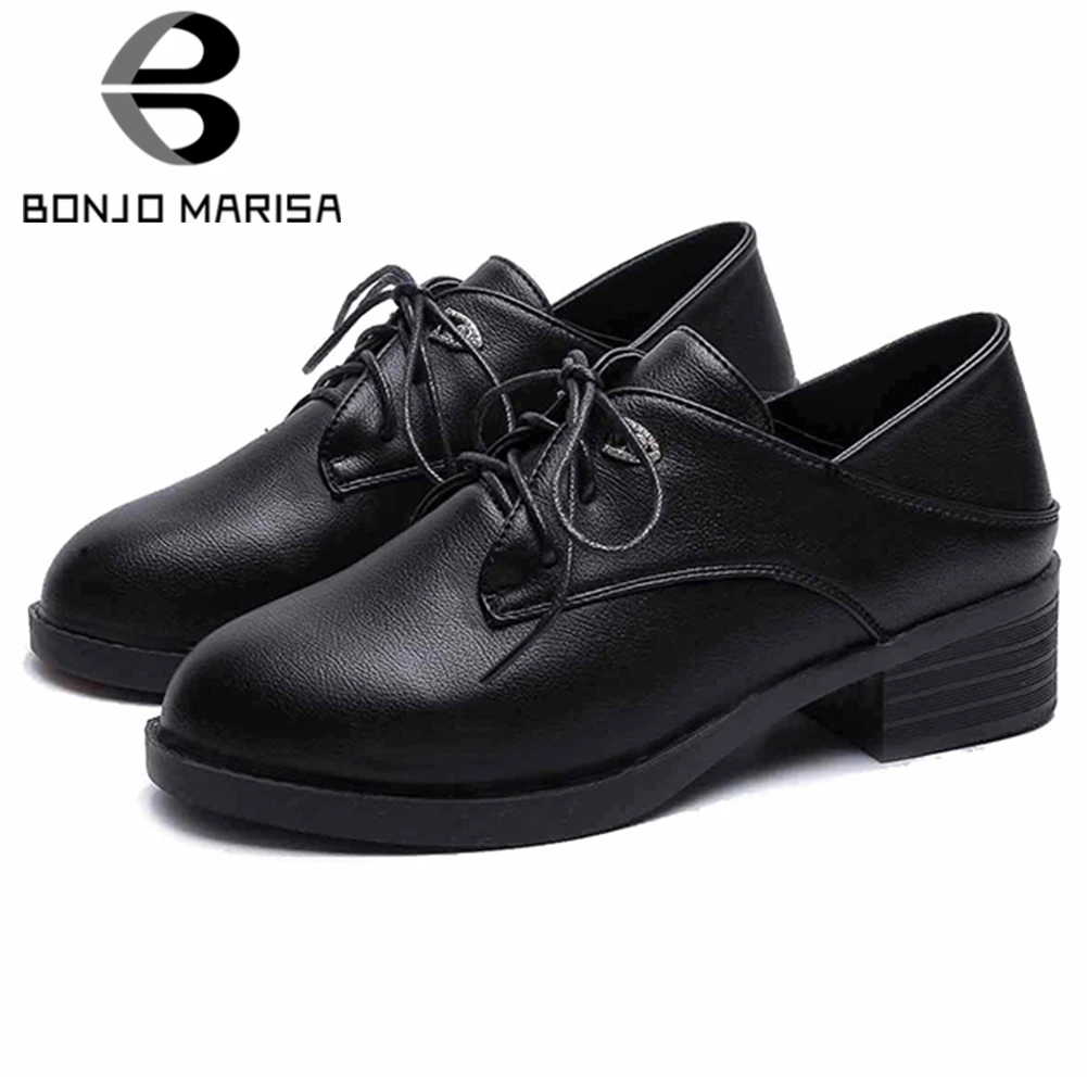 BONJOMARISA New Elegant Ladies Chunky Heels Pumps Fashion Lace Up Pumps Women 2020 Spring Autumn Casual Office Shoes Woman
BONJOMARISA New Elegant Ladies Chunky Heels Pumps Fashion Lace Up Pumps Women 2020 Spring Autumn Casual Office Shoes Woman
