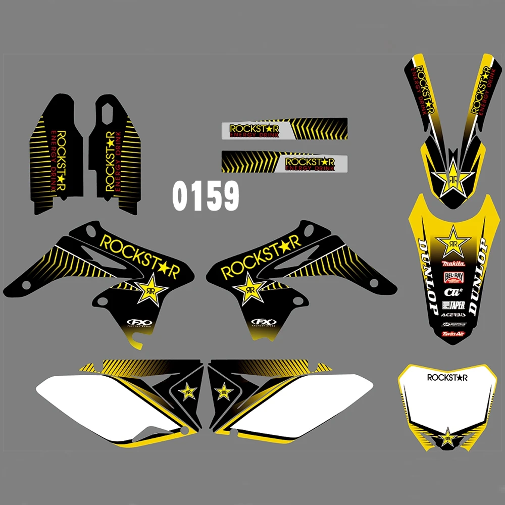 FOR SUZUKI RMZ250 2010-2018 Full Graphics Decals Stickers Kit Custom Number Name Glossy Stickers Waterproof
FOR SUZUKI RMZ250 2010-2018 Full Graphics Decals Stickers Kit Custom Number Name Glossy Stickers Waterproof