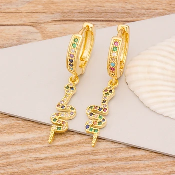 2020 New Design Punk Style Long Snake Earrings for Women Colorful Drop Earrings Jewelry Best Party Wedding Gift For Women Girls
2020 New Design Punk Style Long Snake Earrings for Women Colorful Drop Earrings Jewelry Best Party Wedding Gift For Women Girls
