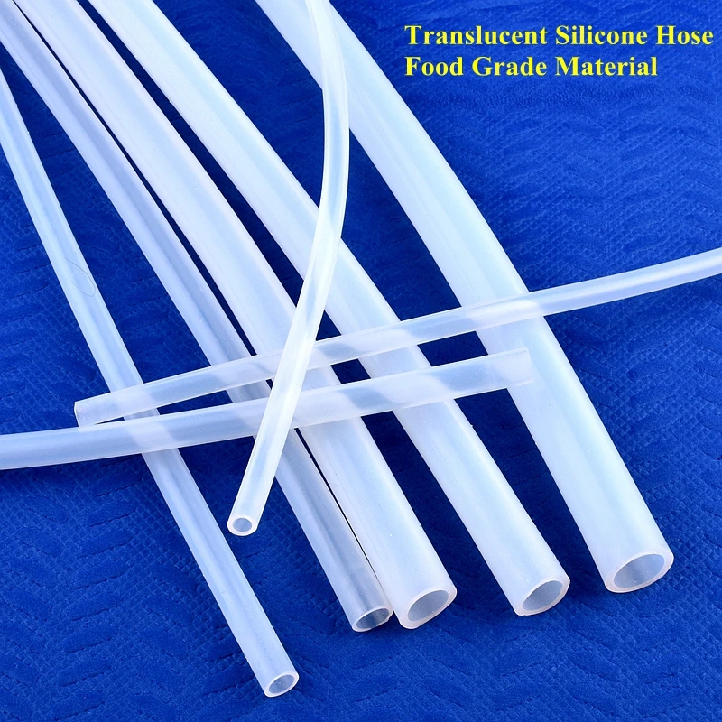 1Meter ID 1~5mm Food Grade Silicone Hose Clear Transparent Rubber Tube Aquarium Tank Garden Irrigation Soft Flexible Tube Pipe 
1Meter ID 1~5mm Food Grade Silicone Hose Clear Transparent Rubber Tube Aquarium Tank Garden Irrigation Soft Flexible Tube Pipe