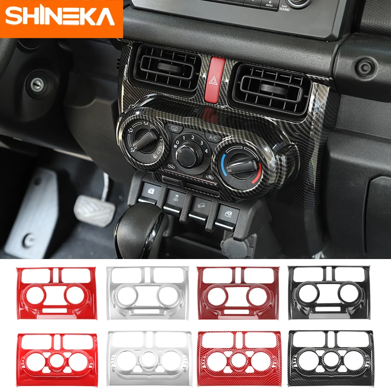 SHINEKA Interior Accessories For Suzuki Jimny Car Automatic Air Conditioning Control Panel Decorate Cover For Suzuki Jimny 2019+
SHINEKA Interior Accessories For Suzuki Jimny Car Automatic Air Conditioning Control Panel Decorate Cover For Suzuki Jimny 2019+