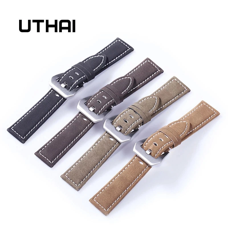 UTHAI P12 20mm Watch Strap Genuine 22mm Watch Band 18-24mm Watch Accessories High Quality 22mm Leather Watch Strap Watchbands
UTHAI P12 20mm Watch Strap Genuine 22mm Watch Band 18-24mm Watch Accessories High Quality 22mm Leather Watch Strap Watchbands
