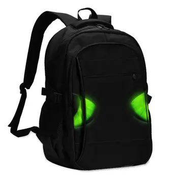 Backpack USB Charge Women Green Cats Eyes Student Backpack Letters Print School Bag Teenager Girls Backpack
Backpack USB Charge Women Green Cats Eyes Student Backpack Letters Print School Bag Teenager Girls Backpack