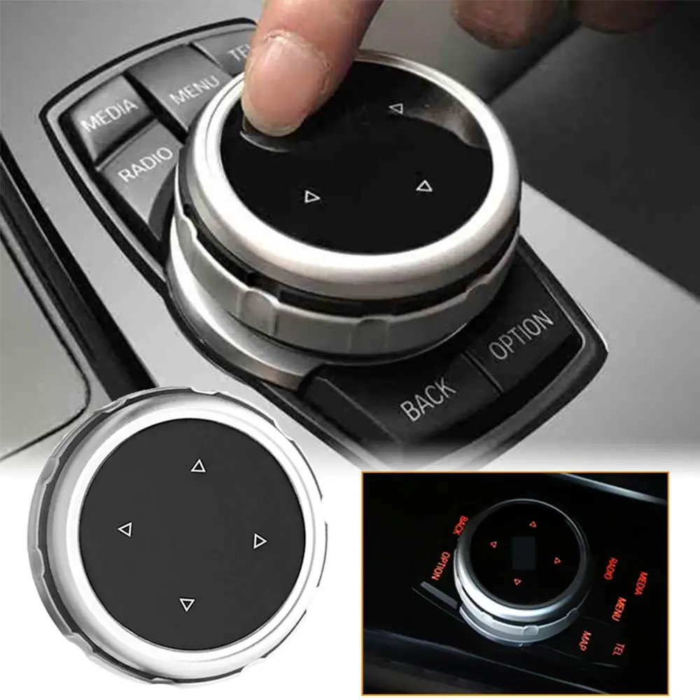 Modified Center Console Multimedia Control Button Knob Trims Cover Decoration ABS Plastic Decoration for BMW F10 F20 F30 iDrive
Modified Center Console Multimedia Control Button Knob Trims Cover Decoration ABS Plastic Decoration for BMW F10 F20 F30 iDrive