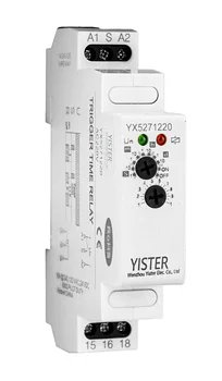 YX5271 Delay Off Time Relay Electronic Repeat Mini Power Switch controlled by supply input Electronic SPDT AC110V 5A 16A
YX5271 Delay Off Time Relay Electronic Repeat Mini Power Switch controlled by supply input Electronic SPDT AC110V 5A 16A