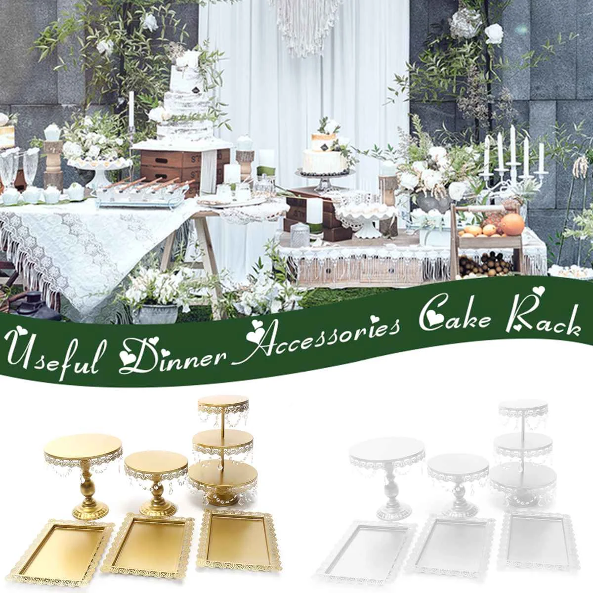 6pcs/set Cake Stands Wedding Dessert Tray Gold Cupcake Stand Decorating Cooking Cake Tools Bakeware Set Party Dinnerware
6pcs/set Cake Stands Wedding Dessert Tray Gold Cupcake Stand Decorating Cooking Cake Tools Bakeware Set Party Dinnerware