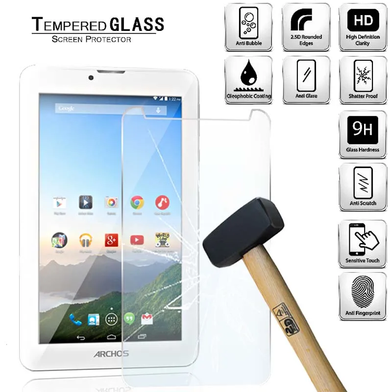 Tablet Tempered Glass Screen Protector Cover for Archos 70b Xenon Anti-Vibration and Anti-Scratch Tablet Computer Tempered Film
Tablet Tempered Glass Screen Protector Cover for Archos 70b Xenon Anti-Vibration and Anti-Scratch Tablet Computer Tempered Film