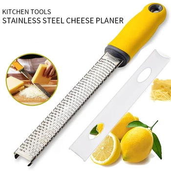 Citrus Lemon Zester Cheese Grater Stainless Steel Mill Cheese Grater Tools Chocolate Lemon Zester Fruit Peeler Kitchen Gadgets
Citrus Lemon Zester Cheese Grater Stainless Steel Mill Cheese Grater Tools Chocolate Lemon Zester Fruit Peeler Kitchen Gadgets