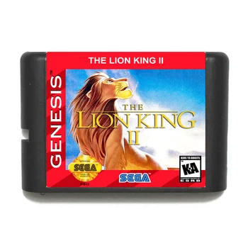 The Lion King II 16 bit MD Game Card For Sega Mega Drive For Genesis 
The Lion King II 16 bit MD Game Card For Sega Mega Drive For Genesis