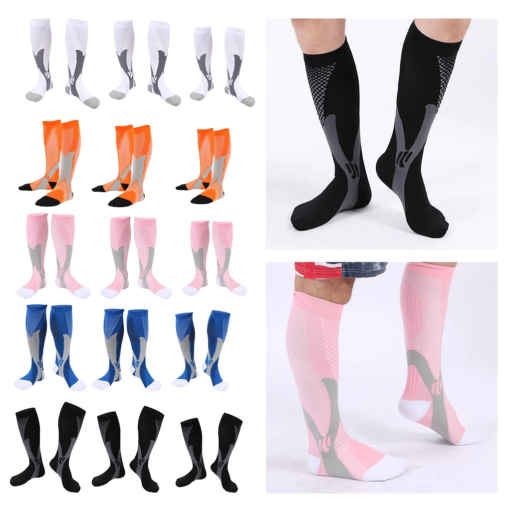15Pair Compression Socks Knee High Stockings Sleeve Sneaker Socks 15Pair Compression Socks Knee High Stockings Sleeve Sneaker Socks