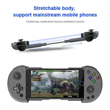 Wireless Mobile Game Controller For Android/Apple Direct Connection Operation, Simpler Mobile Game Wireless Bluetooth 4.0 Stretc
Wireless Mobile Game Controller For Android/Apple Direct Connection Operation, Simpler Mobile Game Wireless Bluetooth 4.0 Stretc