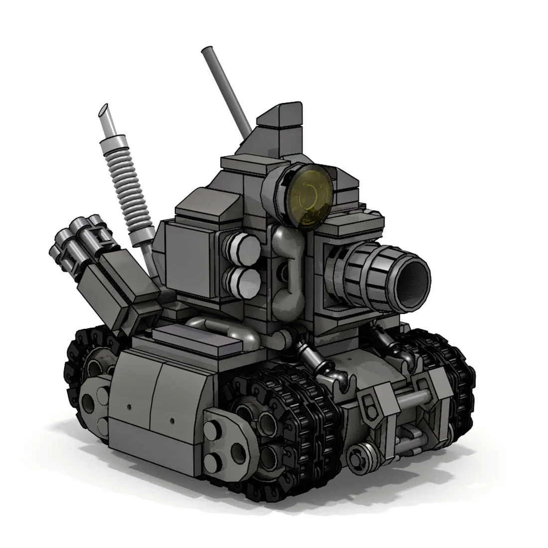 345Pcs MOC Micro Tank Brick Model Small Particle Building Blocks Educational Toy Set
345Pcs MOC Micro Tank Brick Model Small Particle Building Blocks Educational Toy Set