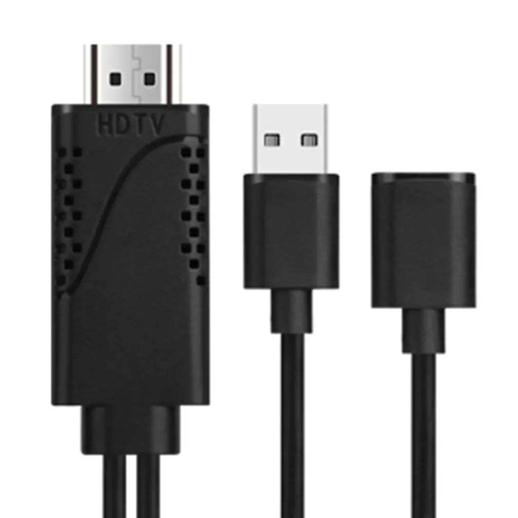 2 in 1 USB Female to HDMI Male HDTV Adapter Cable for Android for iPhone 7/7plus/6s 6 plus AC1068 Adapter Cable
2 in 1 USB Female to HDMI Male HDTV Adapter Cable for Android for iPhone 7/7plus/6s 6 plus AC1068 Adapter Cable