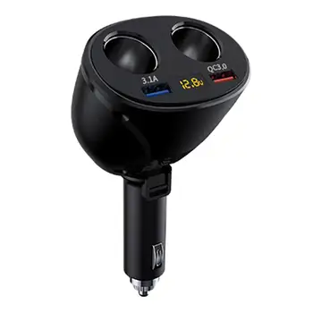 Voltage Display Dual USB Port 2 C-igarette Lighter QC3.0 Car Charger C-igarette Lighter QC3.0 Car Charger C-igarette Lighter QC3
Voltage Display Dual USB Port 2 C-igarette Lighter QC3.0 Car Charger C-igarette Lighter QC3.0 Car Charger C-igarette Lighter QC3