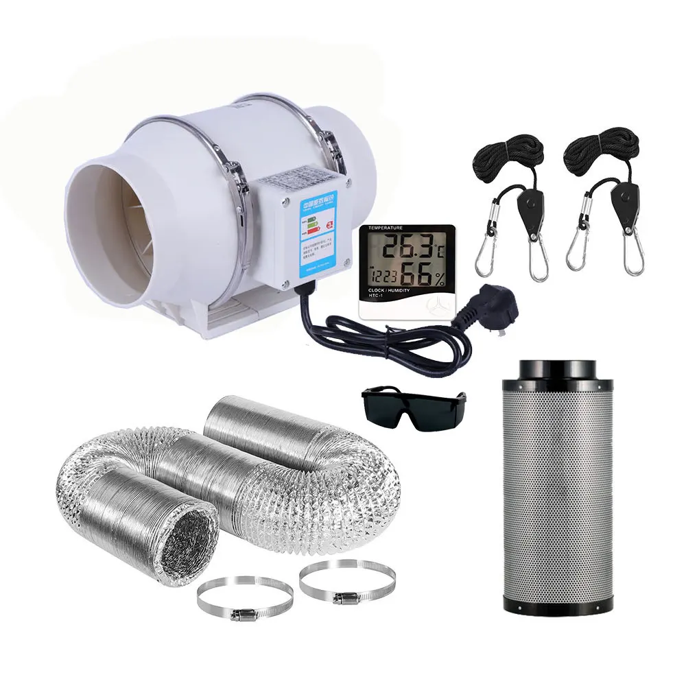 4/6/8 Inch AC120V/230V Air Ventilator Quiet Exhaust Inline Duct Fan for Hydroponics Grow Tent Grow Fans Ventilation Bathroom Fan
4/6/8 Inch AC120V/230V Air Ventilator Quiet Exhaust Inline Duct Fan for Hydroponics Grow Tent Grow Fans Ventilation Bathroom Fan