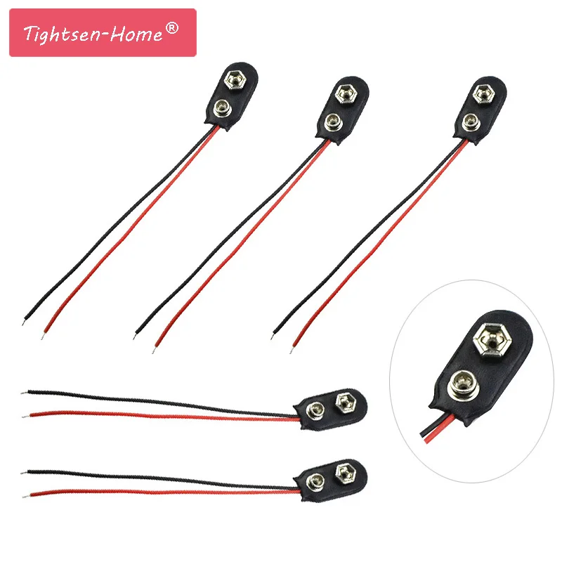 5PCS New Experimental 9V Battery Snap Power Cable to DC 9V Clip Male Line Battery Adapter For Arduino Uno R3 DIY Jack Connector
5PCS New Experimental 9V Battery Snap Power Cable to DC 9V Clip Male Line Battery Adapter For Arduino Uno R3 DIY Jack Connector