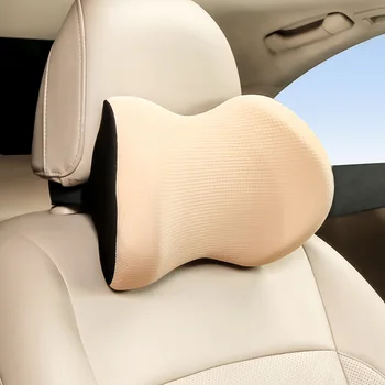 Memory Cotton Car Head Neck Pillow Headrest Auto Safety Neck Support Rest Cushion ice silk fabric Car Styling Accessories New 
Memory Cotton Car Head Neck Pillow Headrest Auto Safety Neck Support Rest Cushion ice silk fabric Car Styling Accessories New