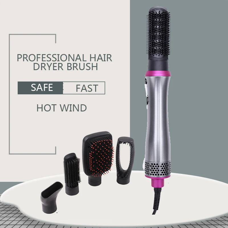 5 In 1 multifunctional Hair Dryer Brush Negative Lonic Hair Comb Hair Curler Curling Hair Blower Dryer For Straight Curl Hair
5 In 1 multifunctional Hair Dryer Brush Negative Lonic Hair Comb Hair Curler Curling Hair Blower Dryer For Straight Curl Hair