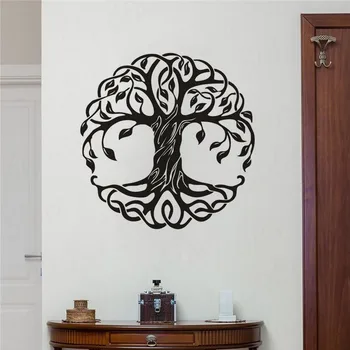 Mandala Circle Trees Vinyl Wall Decals Home Decor Fitness Yoga Tree Wall Sticker Tree Of Life Yoga Studio Wall Murals WL1412 
Mandala Circle Trees Vinyl Wall Decals Home Decor Fitness Yoga Tree Wall Sticker Tree Of Life Yoga Studio Wall Murals WL1412