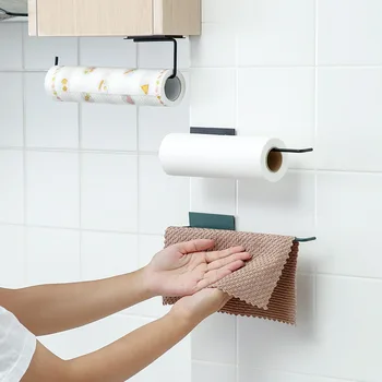 Kitchen Tissue Holder Rack Creative Dining Table Roll Holder Plastic Wrap Tissue Storage Rack
Kitchen Tissue Holder Rack Creative Dining Table Roll Holder Plastic Wrap Tissue Storage Rack