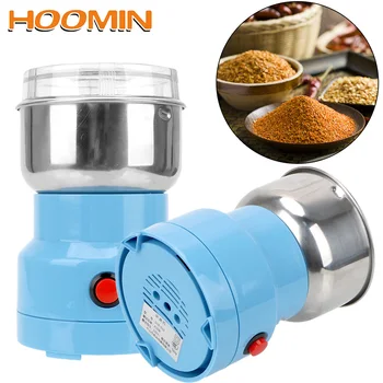 HOOMIN Pepper Salt Garlic Seasoning Grinder Electric Food Chopper Processor Extreme Speed Mini Mixer Grinding Machine
HOOMIN Pepper Salt Garlic Seasoning Grinder Electric Food Chopper Processor Extreme Speed Mini Mixer Grinding Machine