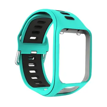 Two-tone Breathable Soft Silicone Watchband Wrist Strap Bracelet Replacement for tomtom Spark/Runner 2/3/Adventurer Series Watch
Two-tone Breathable Soft Silicone Watchband Wrist Strap Bracelet Replacement for tomtom Spark/Runner 2/3/Adventurer Series Watch