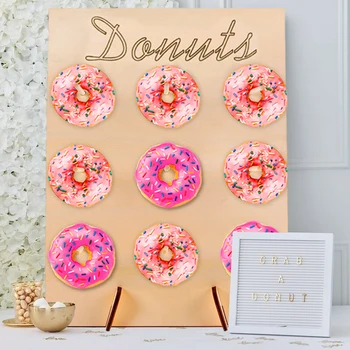 Practical Donut Display Stand Gift Party Birthday Wooden Wedding Doughnut Celebration Donut Wall Stand
Practical Donut Display Stand Gift Party Birthday Wooden Wedding Doughnut Celebration Donut Wall Stand