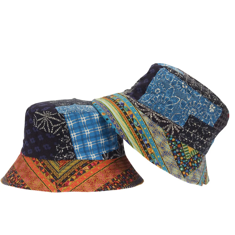 New grid bucket hat Female Hat Spring and summer ethnic wind fisherman hat sun hat sun hat sun hat beach hat gauze cap basin hat
New grid bucket hat Female Hat Spring and summer ethnic wind fisherman hat sun hat sun hat sun hat beach hat gauze cap basin hat