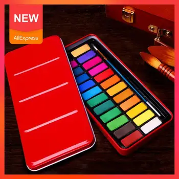 Solid Watercolor Powder Paint Set Art Materials Children's Powder Colors Cake Painting Of Painting Pigment Multiple Utensil Y7W3
Solid Watercolor Powder Paint Set Art Materials Children's Powder Colors Cake Painting Of Painting Pigment Multiple Utensil Y7W3