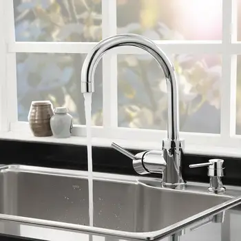 Kitchen Faucet 360 Rotate Kitchen Sink Tap Classic Smooth Water Taps Adjust Design Hot and Cold Dual Use And Foaming Net tool
Kitchen Faucet 360 Rotate Kitchen Sink Tap Classic Smooth Water Taps Adjust Design Hot and Cold Dual Use And Foaming Net tool