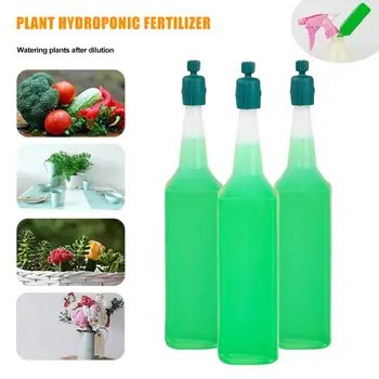 

3Pcs Nutrient Solution For Hydroponic Flower Fertilizer Fleshy Plants Universal Nutrient Solution For Hydroponic Plants