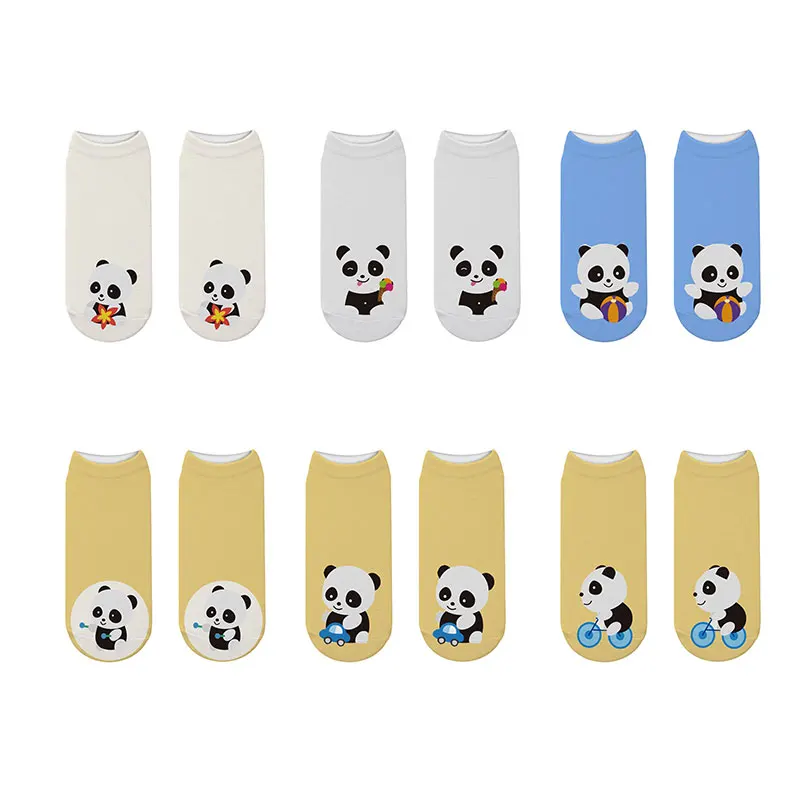 Cute 3D Printed Panda Animal Low Cut Socks Women Child Giant Panda Funny Cotton Short Ankle Socks Happy Kawaii Unisex Cute Socks
Cute 3D Printed Panda Animal Low Cut Socks Women Child Giant Panda Funny Cotton Short Ankle Socks Happy Kawaii Unisex Cute Socks
