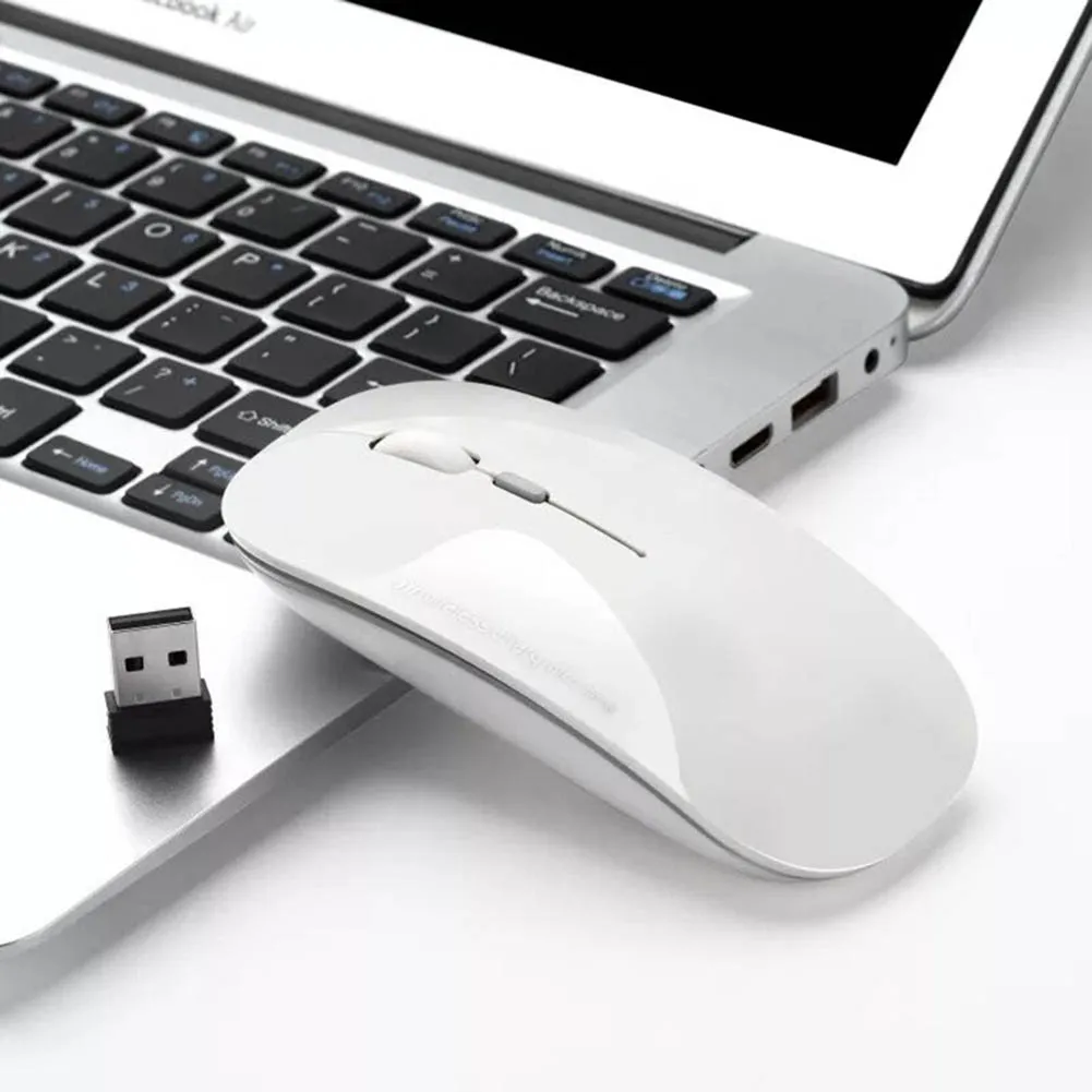 Rechargeable Wireless Mouse 1600DPI Silent Optical 2.4G Built-in Lithium Battery Mice for PC Laptop AS99
Rechargeable Wireless Mouse 1600DPI Silent Optical 2.4G Built-in Lithium Battery Mice for PC Laptop AS99