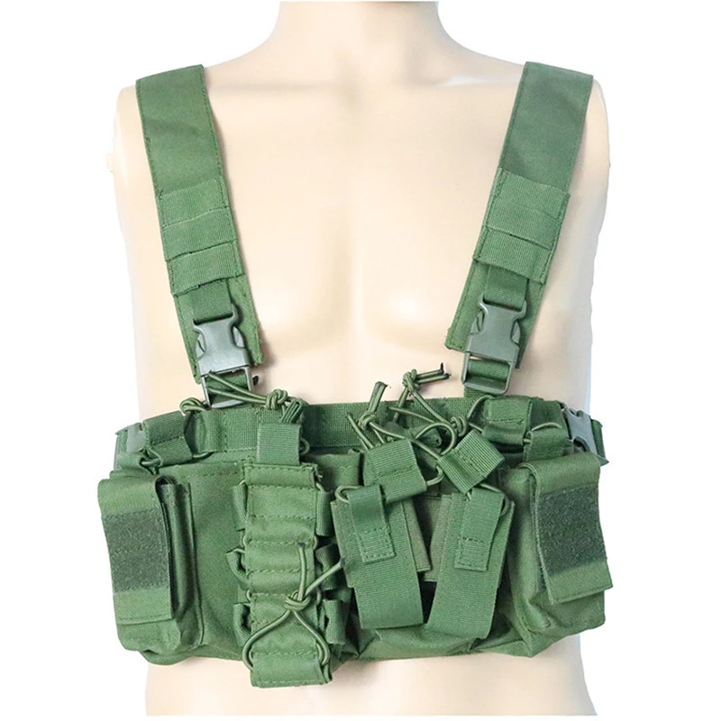 New D3 Tactical Lightweight Vest Outdoor Hunting Shooting Battle Multi-functional Equipment Field CS Training Ammunition Bag
New D3 Tactical Lightweight Vest Outdoor Hunting Shooting Battle Multi-functional Equipment Field CS Training Ammunition Bag