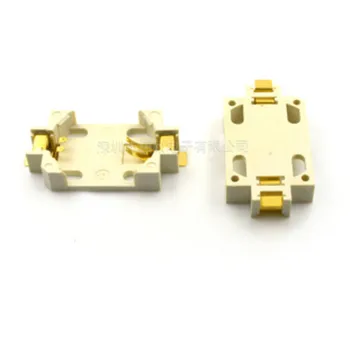 300pcs for factory direct high-quality battery socket CR2032 battery holder CR2025 BS-6 yellow gold plated 
300pcs for factory direct high-quality battery socket CR2032 battery holder CR2025 BS-6 yellow gold plated