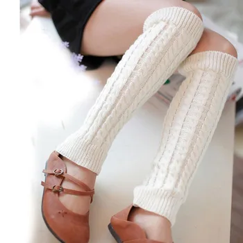 Fashion Women Winter Warm Leg Warmers Knitted Crochet Long Socks White Heap of socks for autumn and winter knitted feet 2020
Fashion Women Winter Warm Leg Warmers Knitted Crochet Long Socks White Heap of socks for autumn and winter knitted feet 2020
