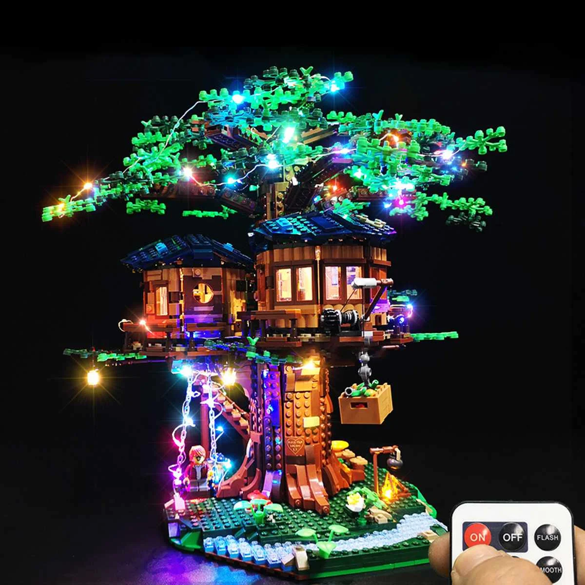 NEW 1 Set Tree House LED Light Lighting Kit ONLY For Lego 21318 Ideas Treehouse Bricks Toys With Remote Controllert
NEW 1 Set Tree House LED Light Lighting Kit ONLY For Lego 21318 Ideas Treehouse Bricks Toys With Remote Controllert