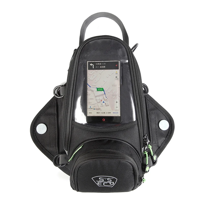 Nuevo bolso del tanque de la motocicleta de SSPEC bolsa multifuncional del tanque del aceite correas fijas magnéticas bolsa de n
Nuevo bolso del tanque de la motocicleta de SSPEC bolsa multifuncional del tanque del aceite correas fijas magnéticas bolsa de n