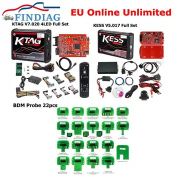 2020 KTAG V7.020 ECU Programming Tool KESS V2 V5.017 BDM 22PCS Probe BDM Fram Full Set EU Red Online Version 3D Sticker
2020 KTAG V7.020 ECU Programming Tool KESS V2 V5.017 BDM 22PCS Probe BDM Fram Full Set EU Red Online Version 3D Sticker