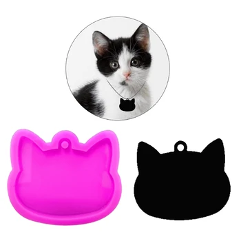 Crystal Epoxy Resin Mold Cat Head Heychain Casting Silicone Mould DIY Craft Tool DIY Arts Crafts Jewelry Making Tools
Crystal Epoxy Resin Mold Cat Head Heychain Casting Silicone Mould DIY Craft Tool DIY Arts Crafts Jewelry Making Tools