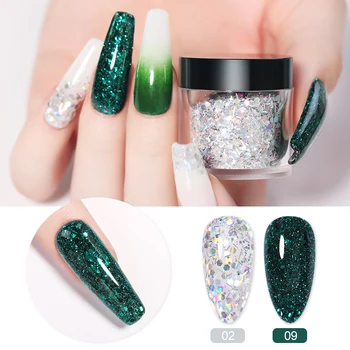 Platinum Nail Sequins Colorful Acrylic Nail Powder Shinning Sparkles Nail Art Powder Pigment Flakes Dust Nail Art Decoration
Platinum Nail Sequins Colorful Acrylic Nail Powder Shinning Sparkles Nail Art Powder Pigment Flakes Dust Nail Art Decoration