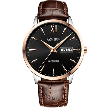 Cathton watch men's leather belt hollow automatic mechanical watch waterproof business calendar men's watch
Cathton watch men's leather belt hollow automatic mechanical watch waterproof business calendar men's watch