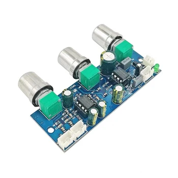 NE5532 tone Preamplifier Board 2.1 Channel Audio equalizer Subwoofer Preamp Tone Control Bass Pre amplifier DC10-24V
NE5532 tone Preamplifier Board 2.1 Channel Audio equalizer Subwoofer Preamp Tone Control Bass Pre amplifier DC10-24V