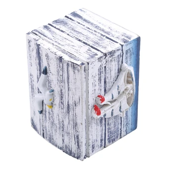 Mediterranean Style Storage Box Desktop Small Wooden Box Classic Wooden Small Box Postcard Storage Box
Mediterranean Style Storage Box Desktop Small Wooden Box Classic Wooden Small Box Postcard Storage Box