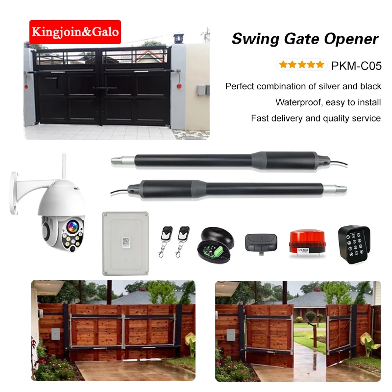Outdoor automatic swing door opener motor double arm door opener operator linear actuator access control monitoring optional
Outdoor automatic swing door opener motor double arm door opener operator linear actuator access control monitoring optional