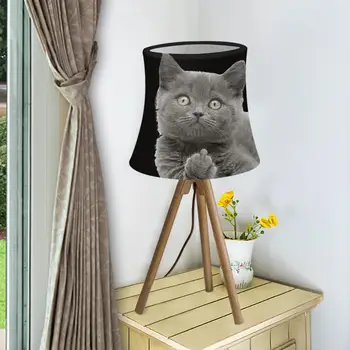 3D Funny Middle Finger Cat Black Lamp Shades for Table Lamp Round Fabric Nordic Table Lamp Cloth Lampshades for Bedroom Covers
3D Funny Middle Finger Cat Black Lamp Shades for Table Lamp Round Fabric Nordic Table Lamp Cloth Lampshades for Bedroom Covers
