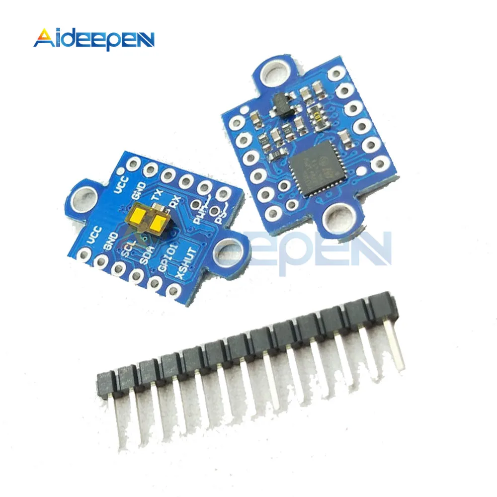 VL53L1X Time Laser Ranging Sensor Breakout GY-VL53L1X Laser Distance Module I2C IIC
VL53L1X Time Laser Ranging Sensor Breakout GY-VL53L1X Laser Distance Module I2C IIC