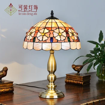 Tiffany Table Lamp Shell Nature European Baroque Classic for Living Room Bedroom E27 110-240V Art Deco Bed Room Stained Glass 
Tiffany Table Lamp Shell Nature European Baroque Classic for Living Room Bedroom E27 110-240V Art Deco Bed Room Stained Glass