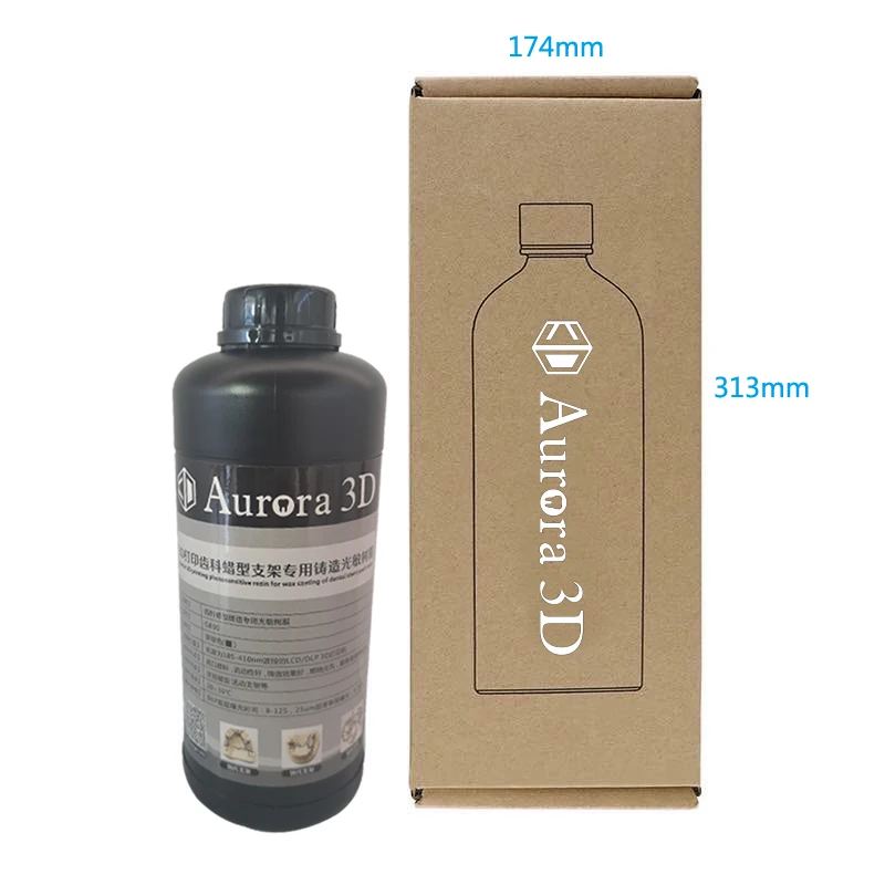 High strength and low shrinkage model 405nm UV3D printing resin suitable for Nova B3/B4 3D printer special model consumablesG815
High strength and low shrinkage model 405nm UV3D printing resin suitable for Nova B3/B4 3D printer special model consumablesG815